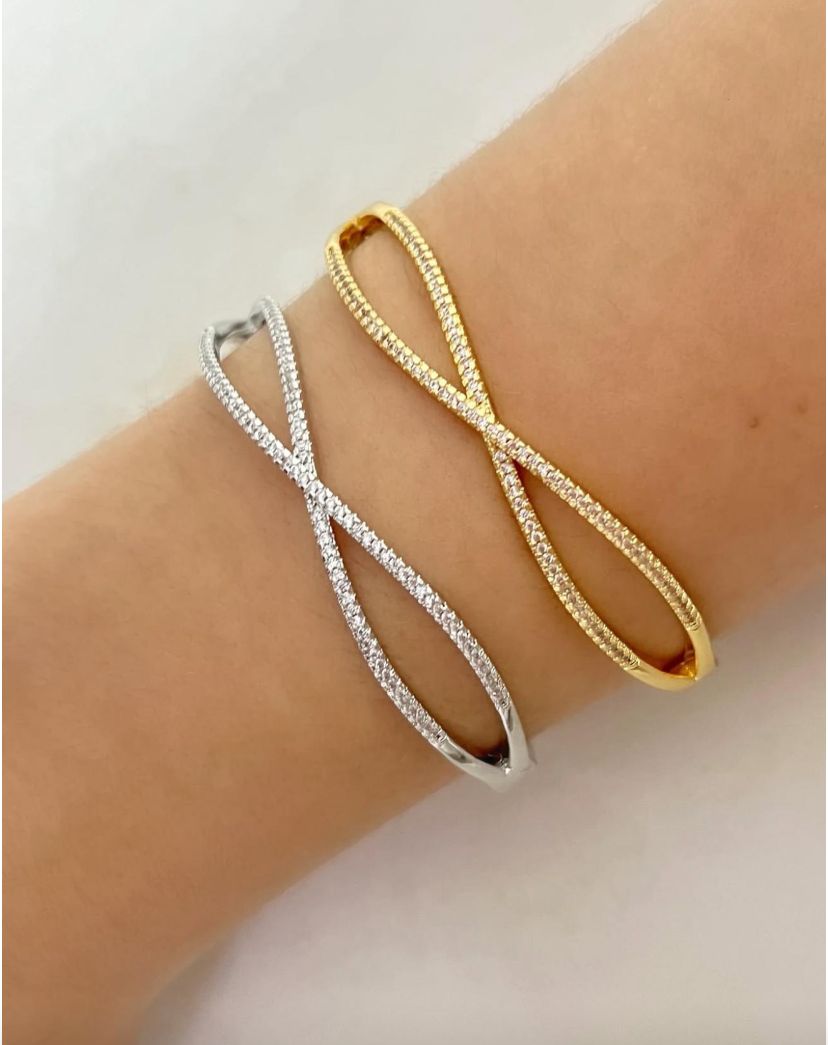 Infinity Crystal Bracelet