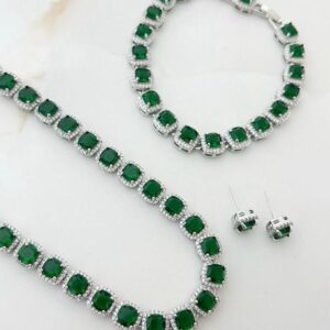 Deep Emerald Jewelry Set