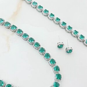 Emerald Green Jewelry Set