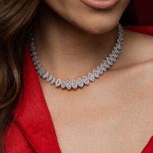 Classic Diamond Tennis Necklace